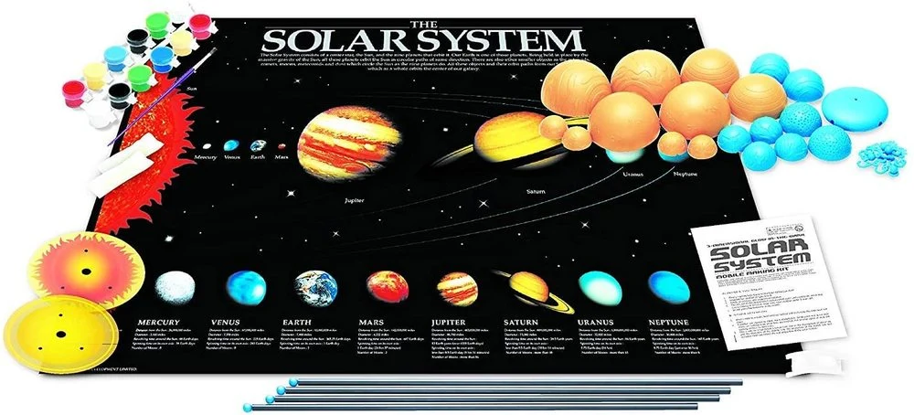 3D Glow Solar System Model Kit - Image 2