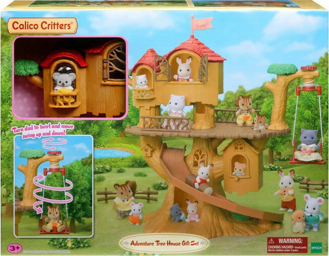 Adventure Tree House Gift Set Calico Critters - Image 4