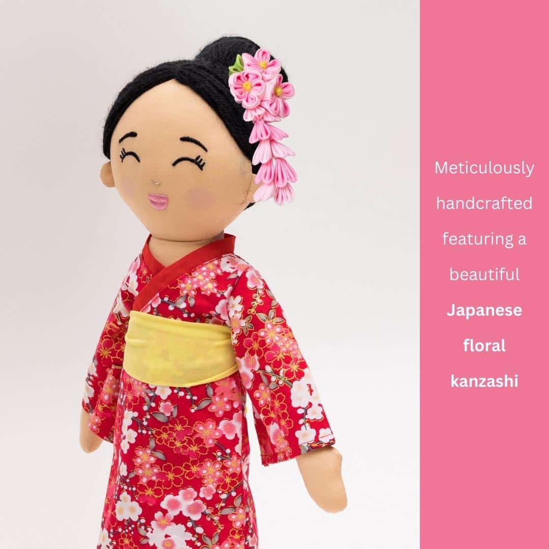 Aiko Japanese Cultural Doll - Image 3