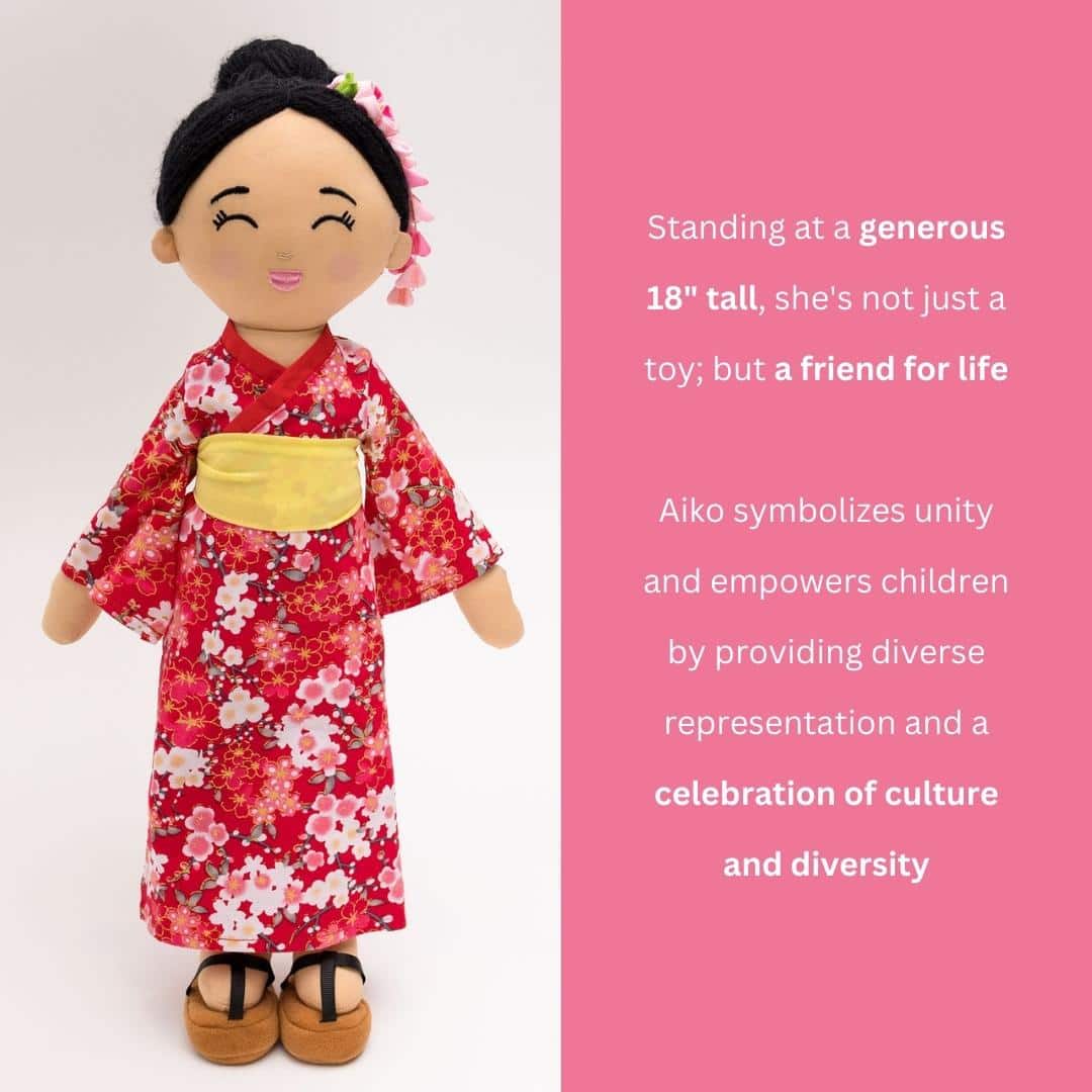 Aiko Japanese Cultural Doll - Image 6