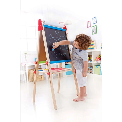 All-in-1 Double Sided Wooden Easel - Image 3