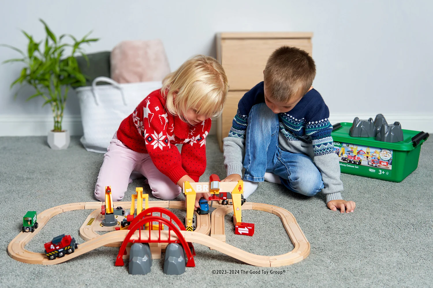 BRIO Cargo Railway Deluxe Train Set (In Store Only) - Image 2