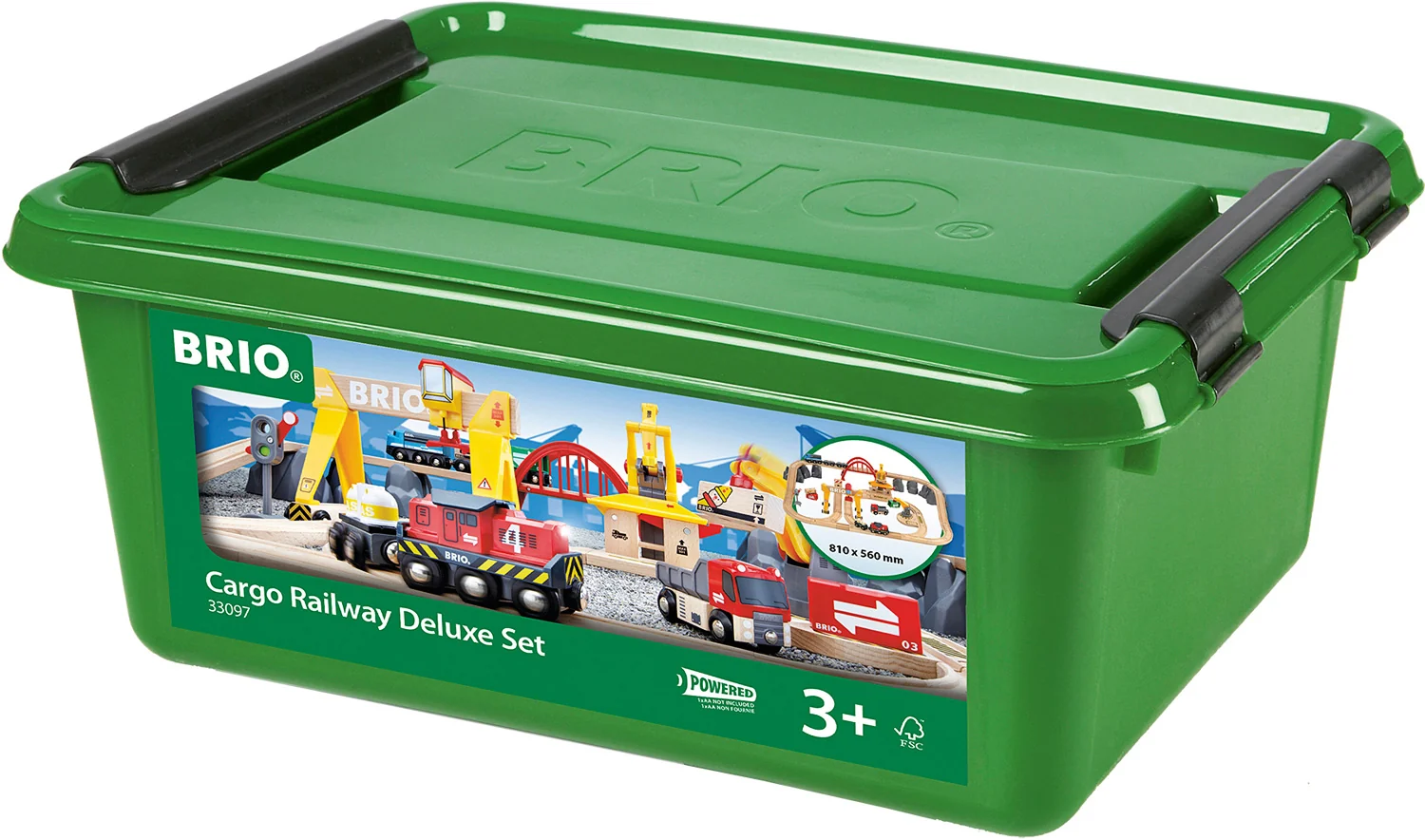 BRIO Cargo Railway Deluxe Train Set (In Store Only) - Image 3