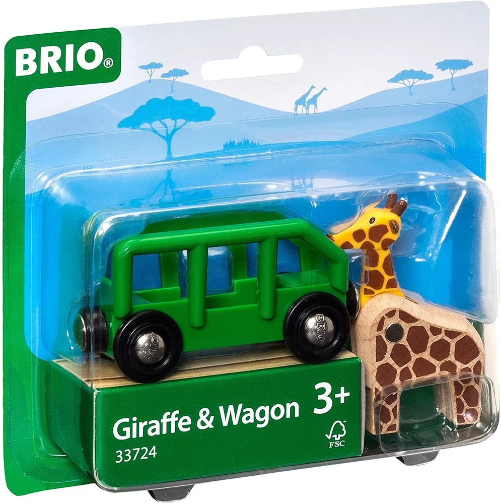 BRIO Safari Wagon & Animal - Image 2