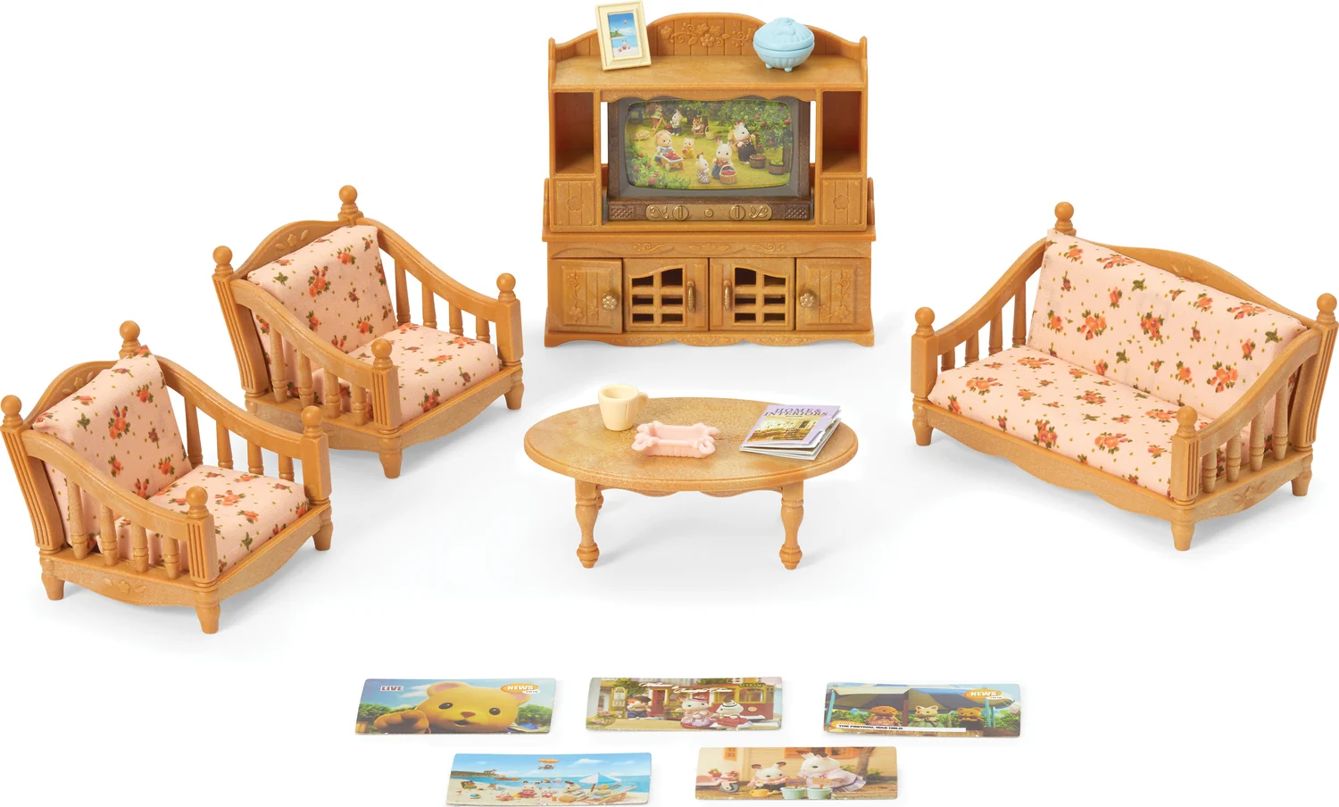Comfy Living Room Set Calico Critters - Image 5