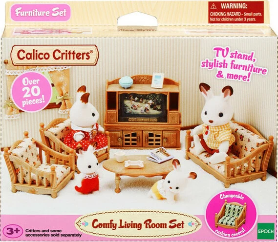 Comfy Living Room Set Calico Critters - Image 6