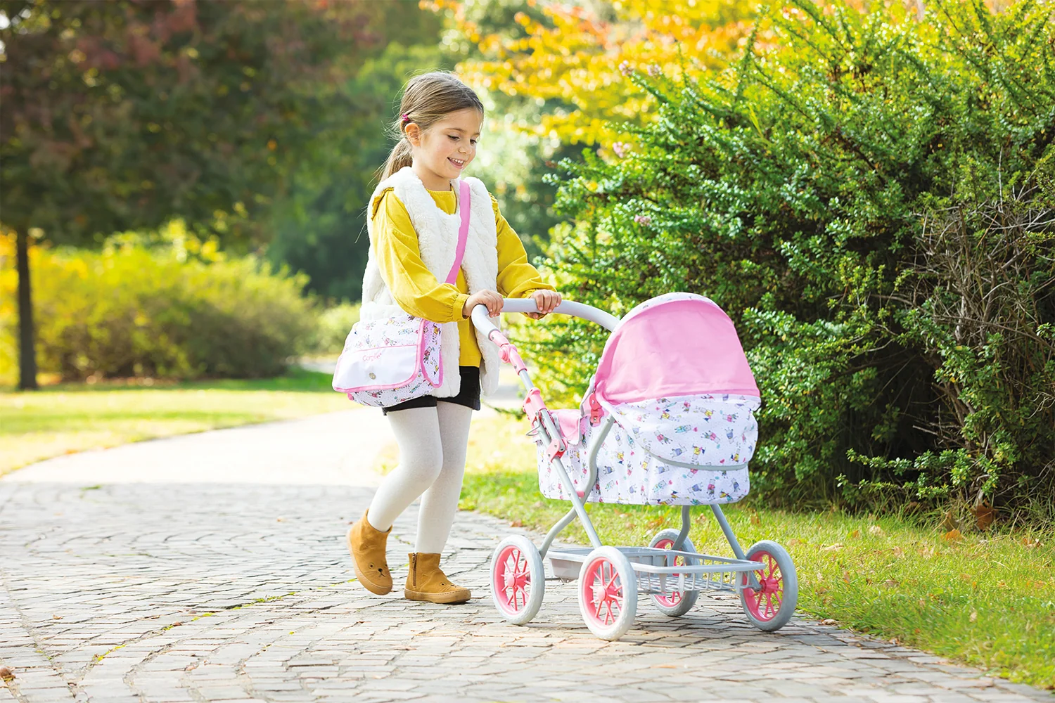 Corolle Doll Carriage & Diaper Bag (Pickup ONLY) - Image 3