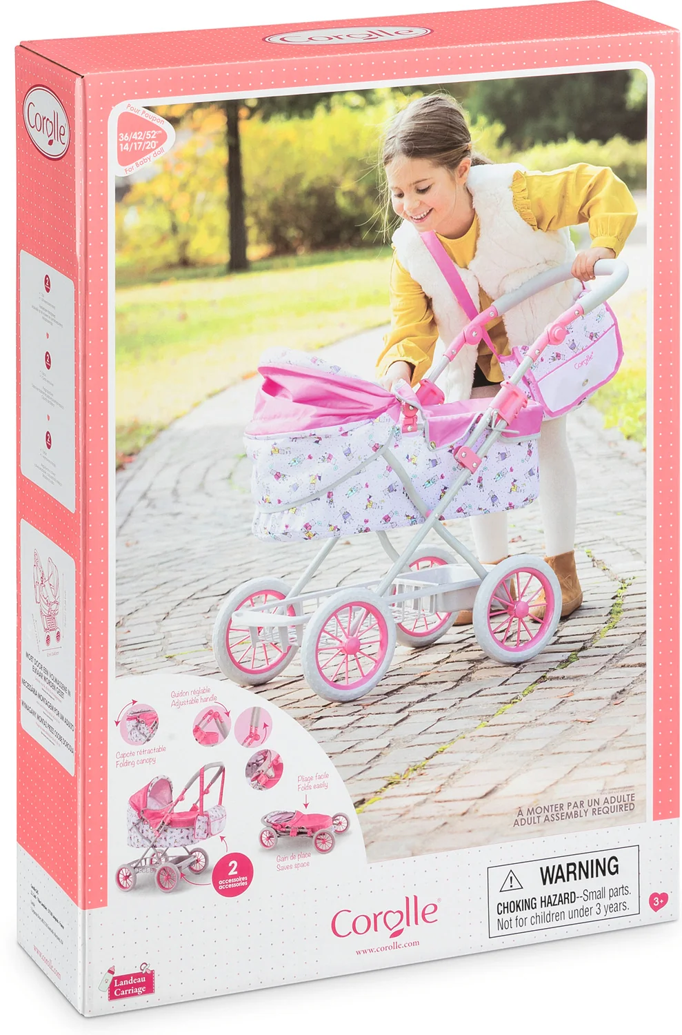 Corolle Doll Carriage & Diaper Bag (Pickup ONLY) - Image 5