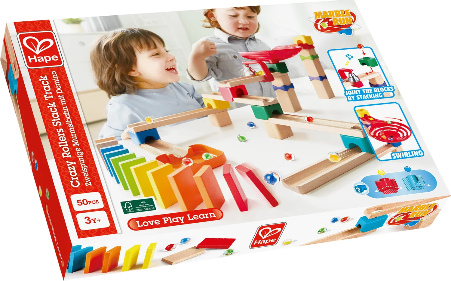 Crazy Rollers Stack Track Marble Run - Image 7
