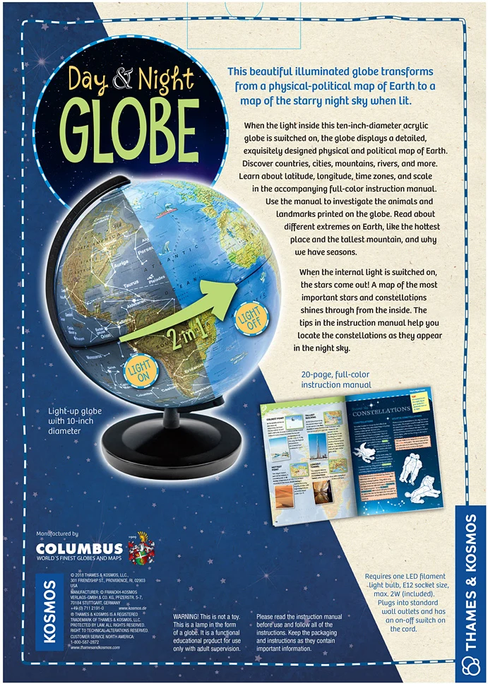 Day & Night Globe - Image 3