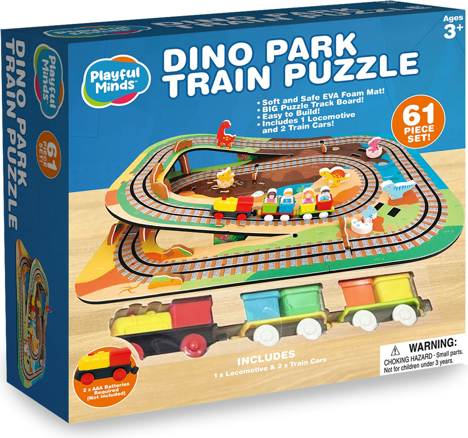 Dino Park Train Puzzle Playset - Image 2