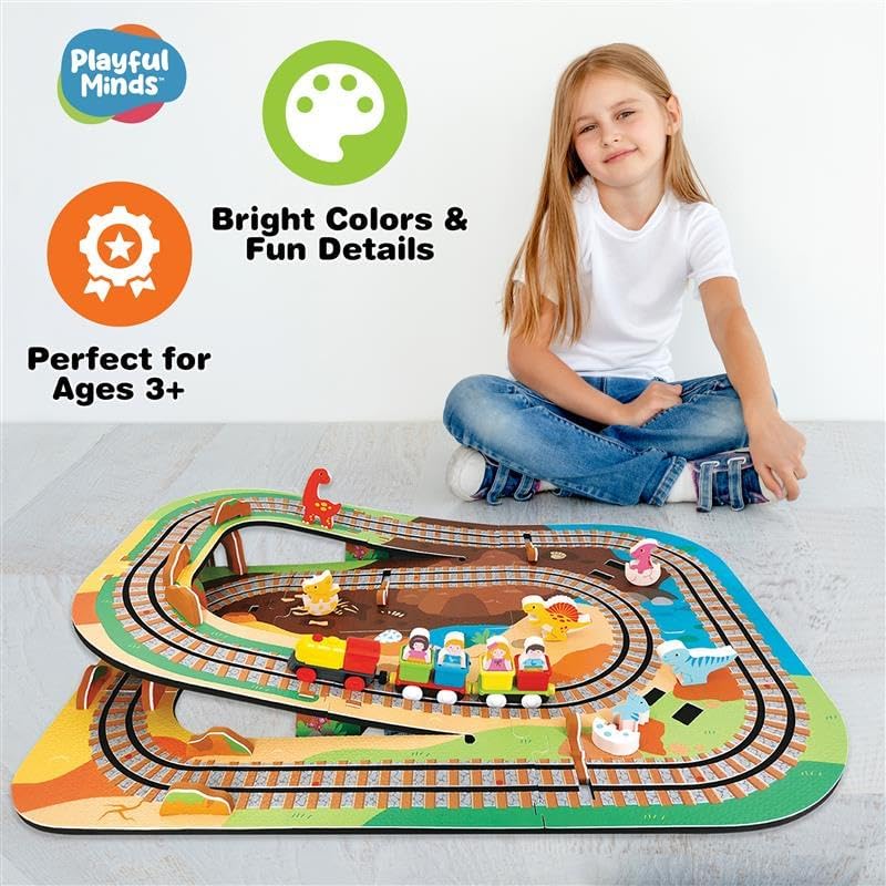 Dino Park Train Puzzle Playset - Image 5