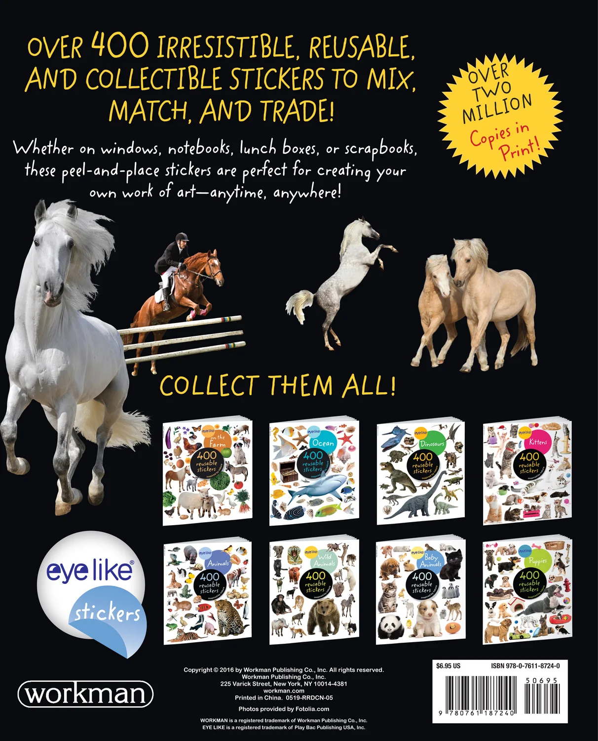 Eyelike Stickers: Horses - Image 2