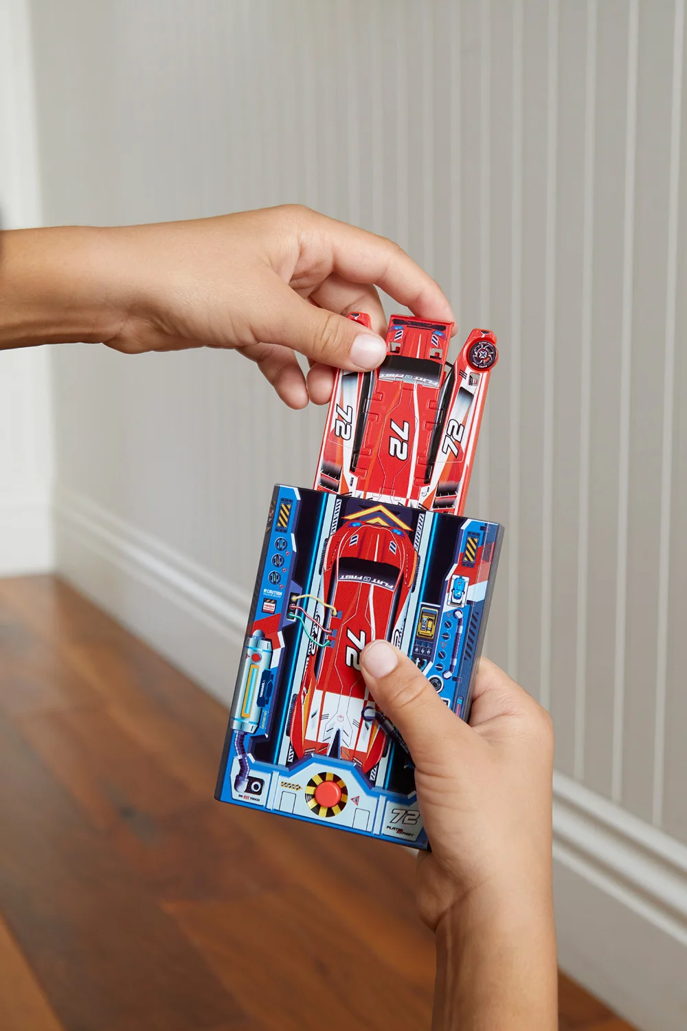 Flat 2 Fast Card Racers (Red) - Image 5