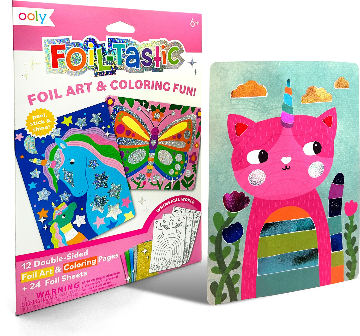 Foil-tastic Foil Art & Coloring Whimsical World - Image 5