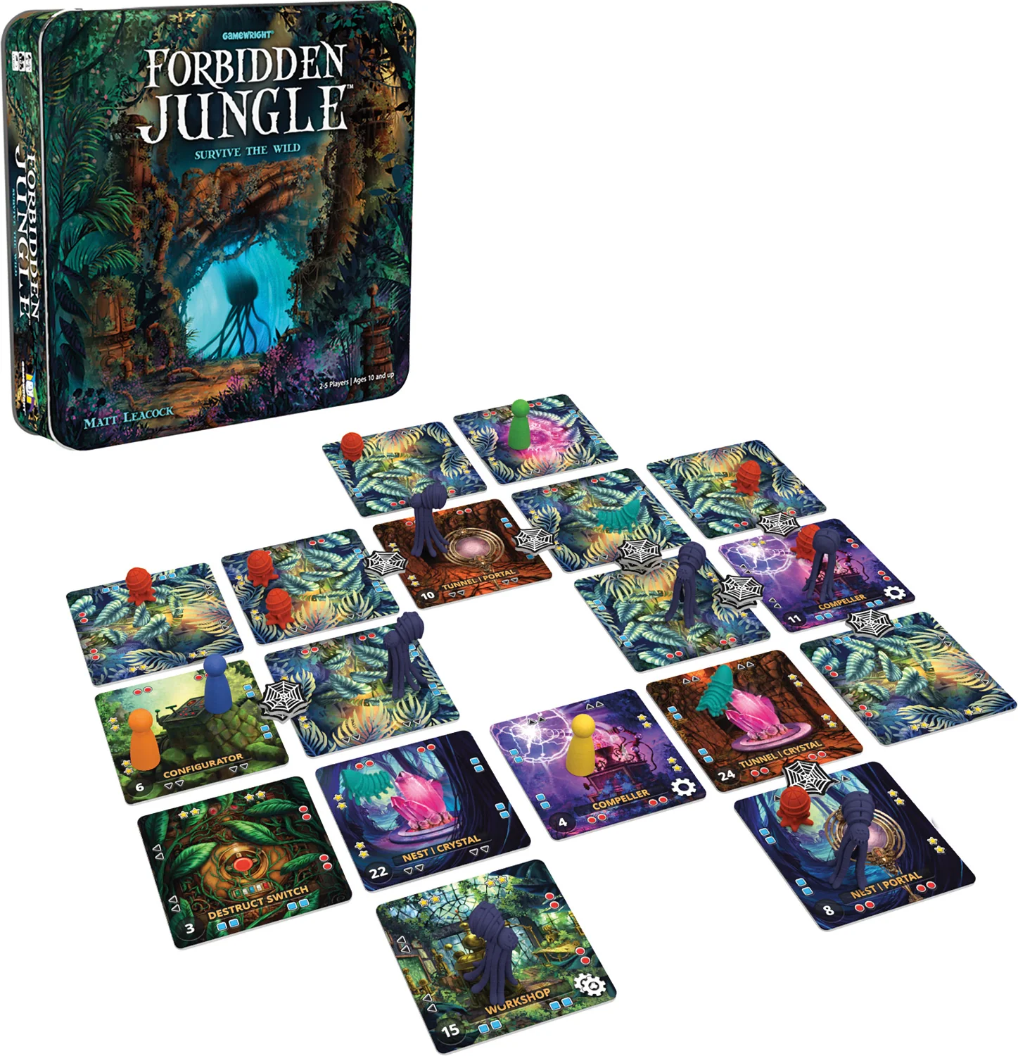 Forbidden Jungle Board Game - Image 3