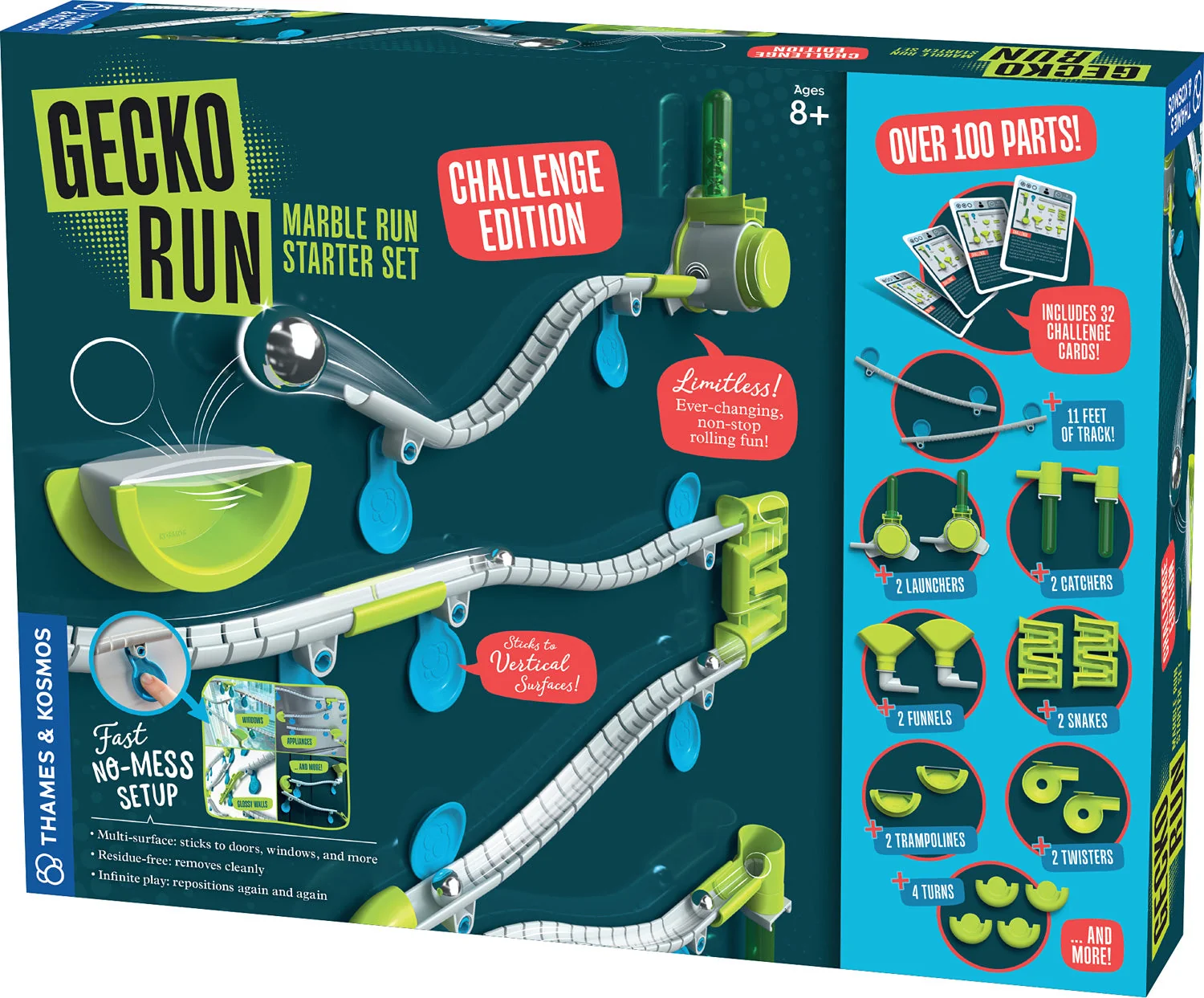 Gecko Run Marble Run: Challenge Edition