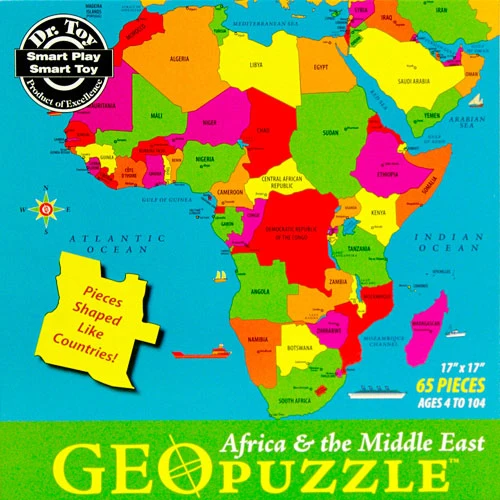GeoPuzzle Africa & Middle East