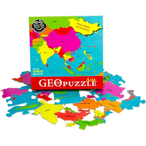 GeoPuzzle Asia