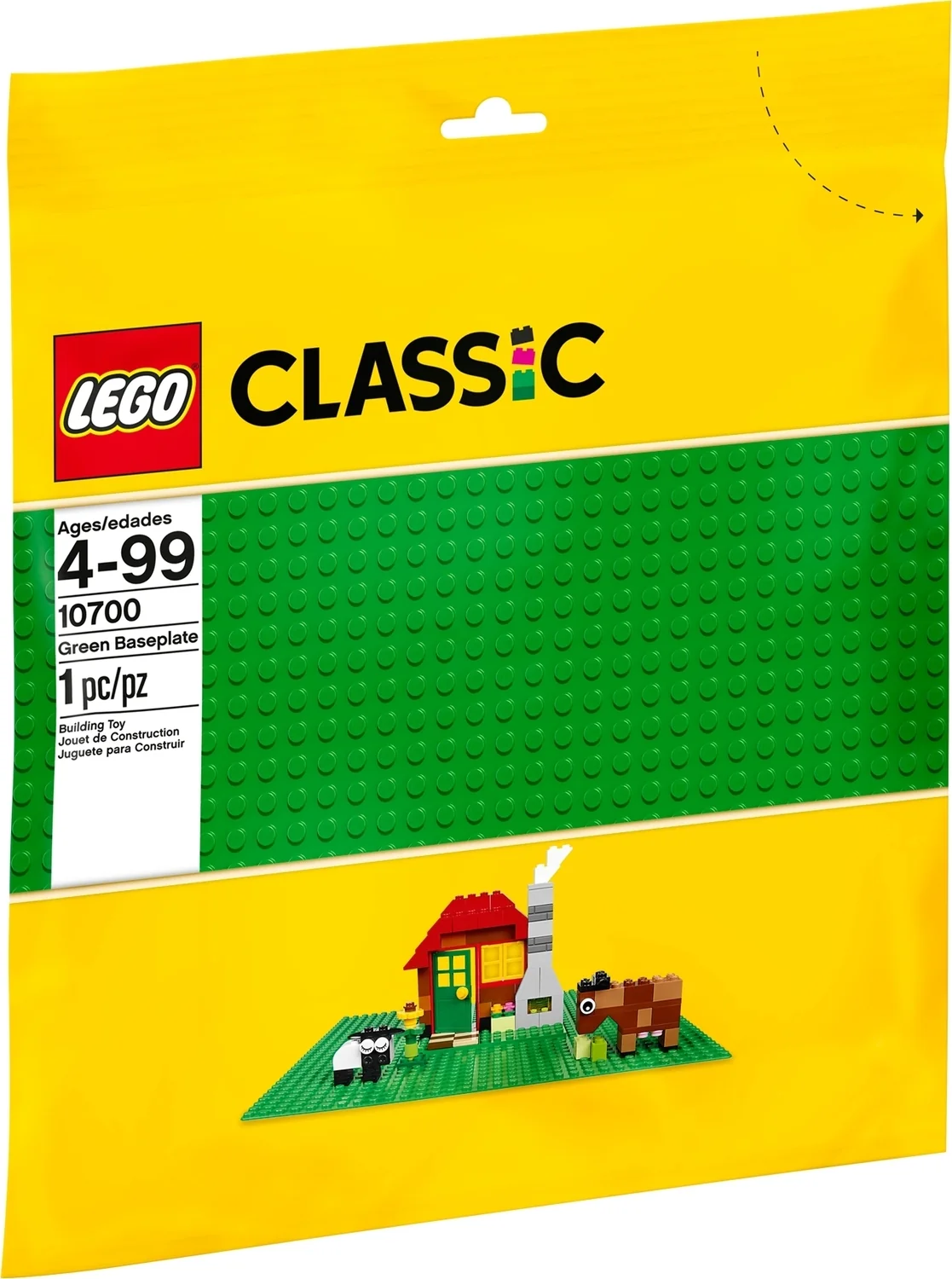 Green Baseplate Lego Classic - Image 4