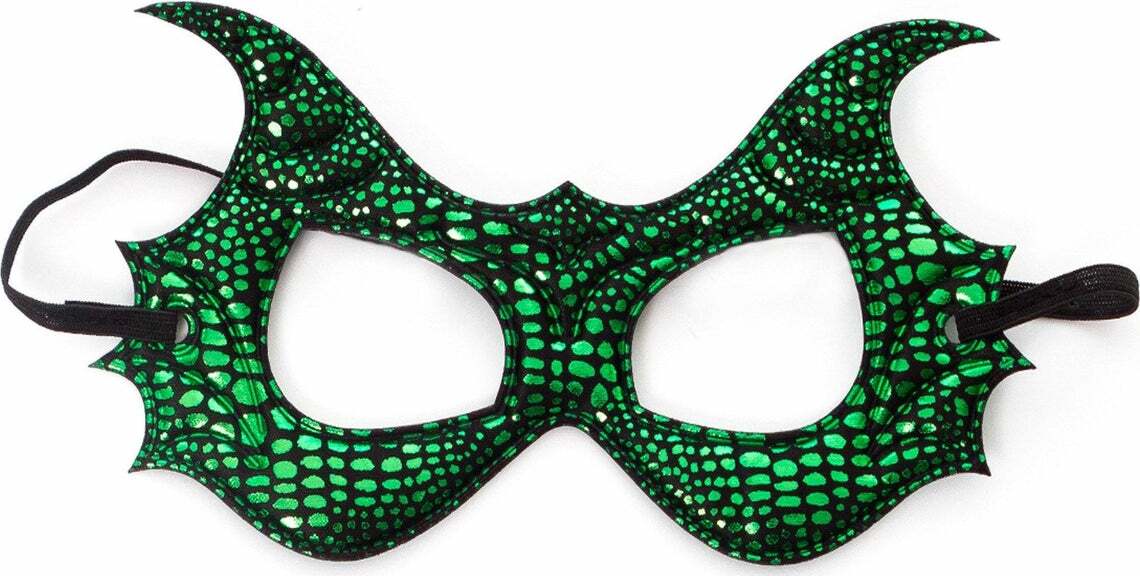 Green Dragon Wings & Mask Set - Image 3