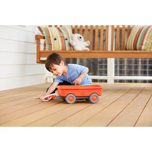 Green Toys Orange Wagon - Image 2