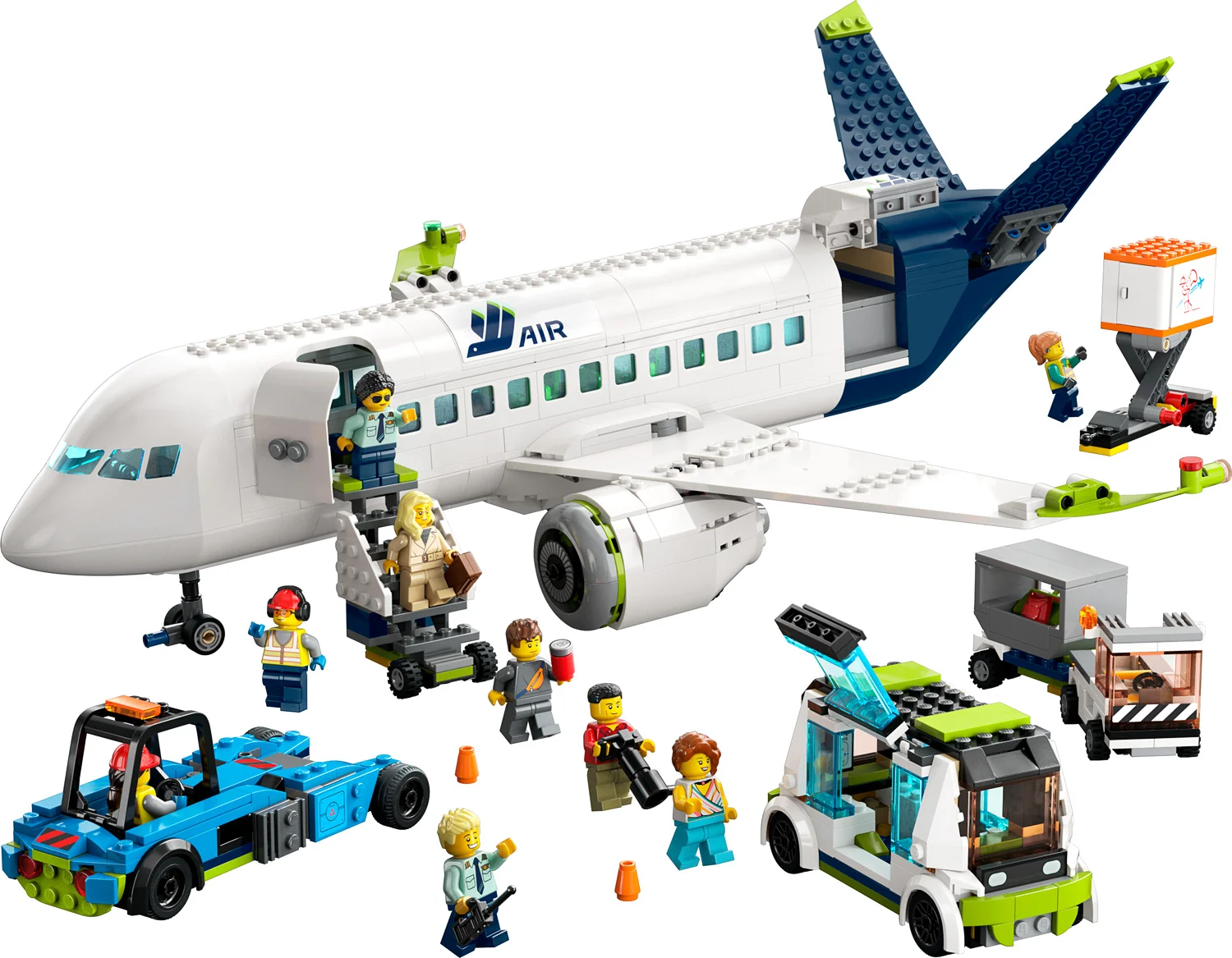 LEGO CITY Passenger Airplane - Image 4
