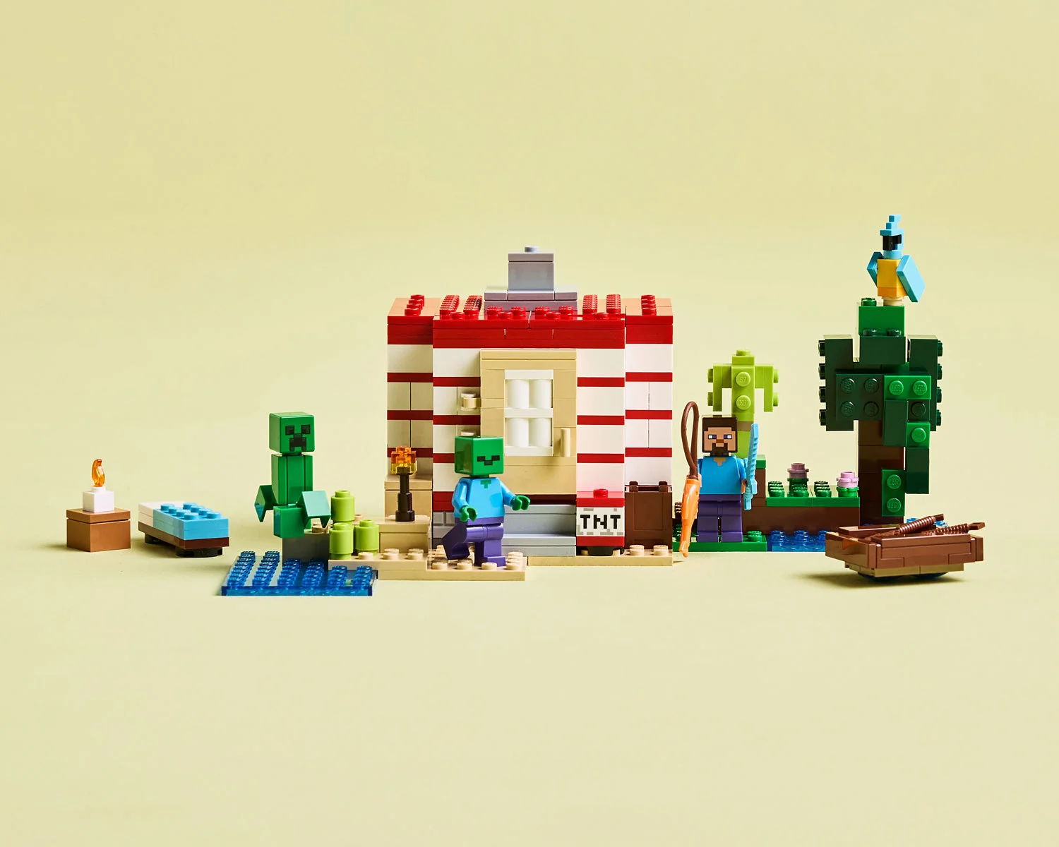 LEGO MINECRAFT The TNT Jungle House - Image 4