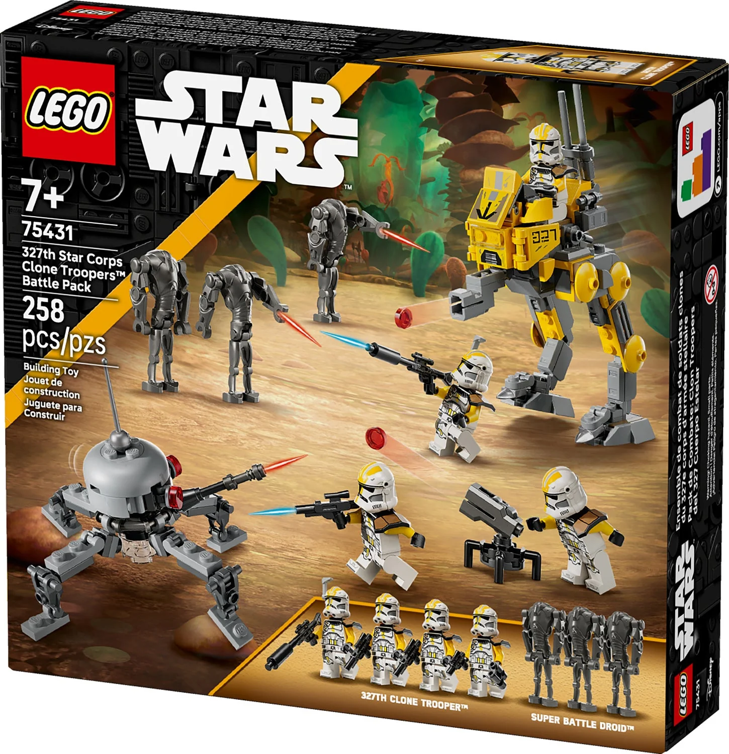 LEGO STAR WARS 327th Star Corps Clone Troopers Battle Pack - Image 3