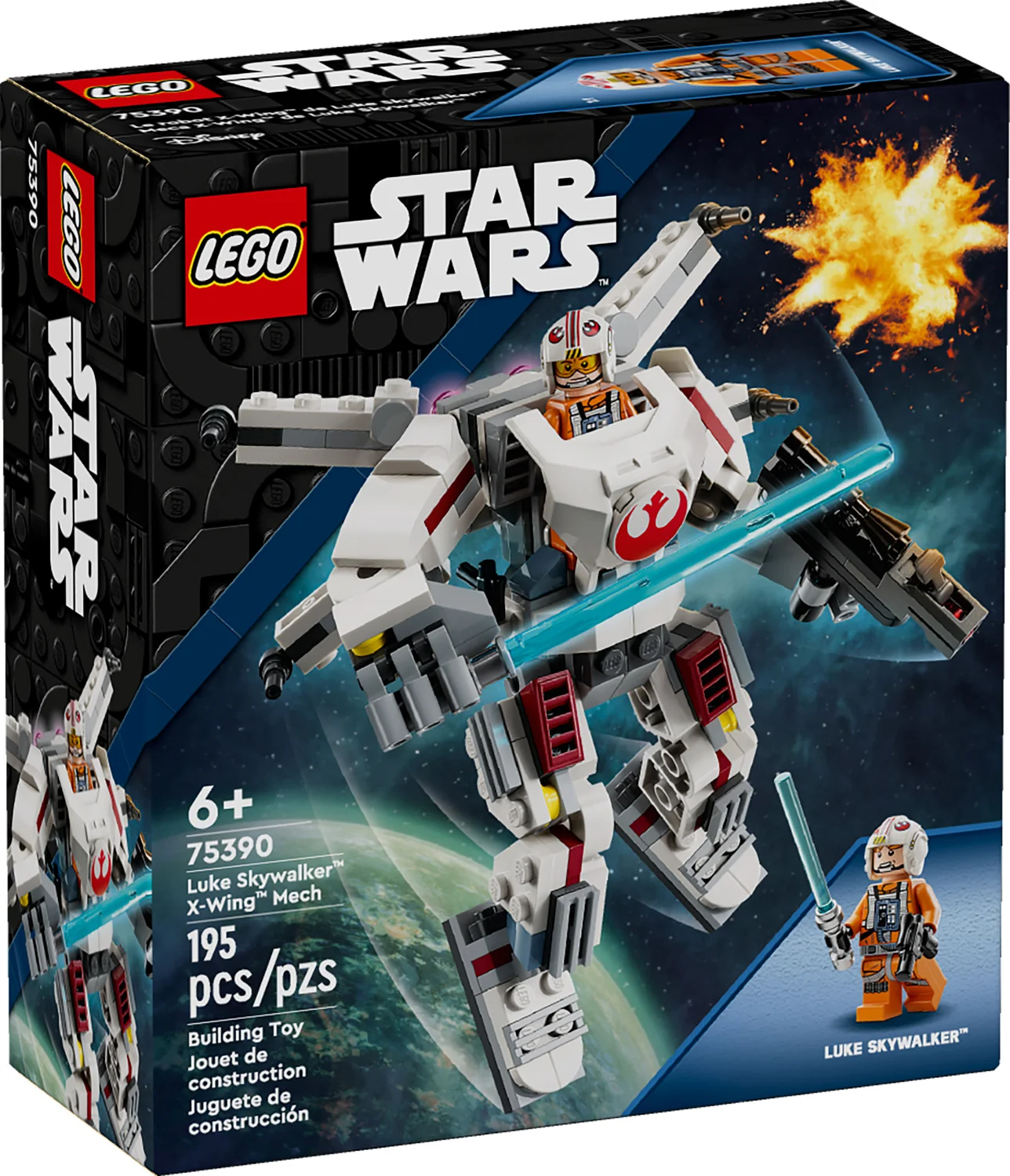 LEGO STAR WARS Luke Skywalker X-Wing Mech - Image 4