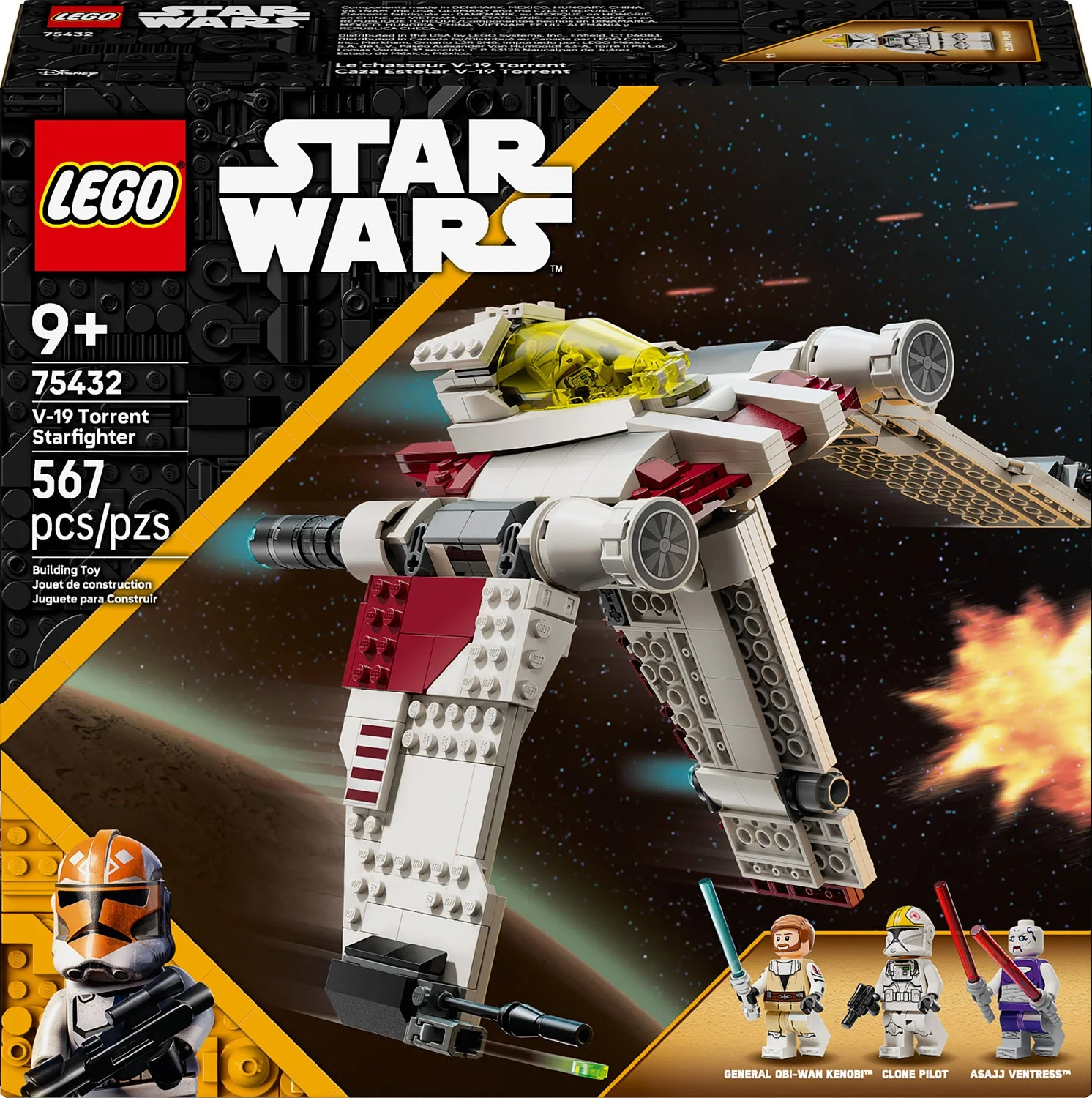 LEGO STAR WARS V-19 Torrent Starfighter - Image 4
