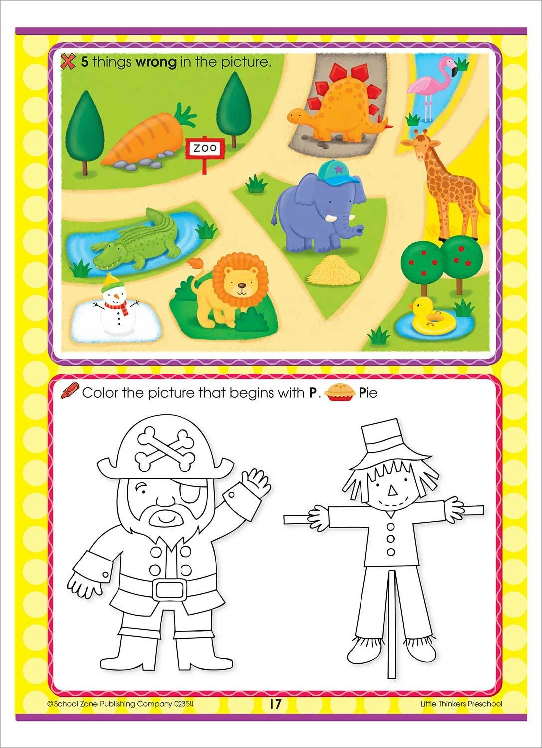 Little Thinkers Preschool Deluxe Edition Workbook - Image 3