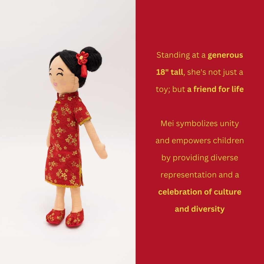 Mei Chinese Cultural Doll - Image 9