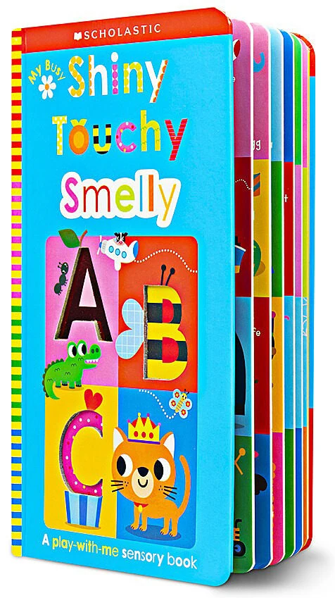 My Busy Shiny Touchy Smelly ABC Sensory Book - Image 4
