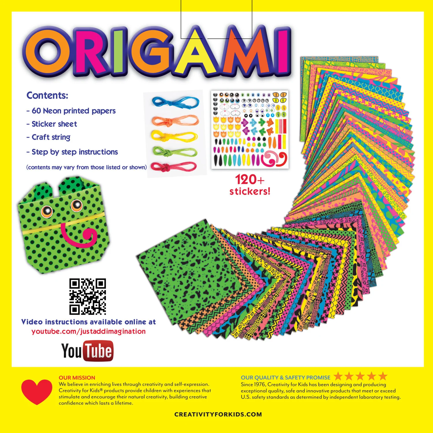 Origami Kit Neon Papers - Image 8