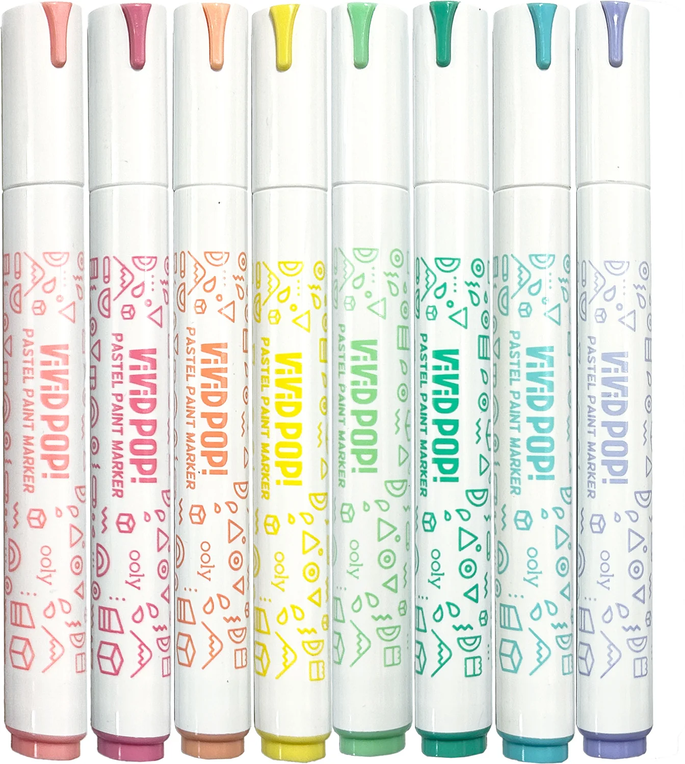 Pastel Vivid Pop! Water Based Paint Markers - Image 3