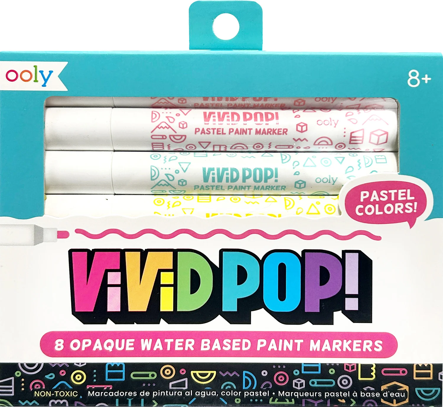 Pastel Vivid Pop! Water Based Paint Markers - Image 4