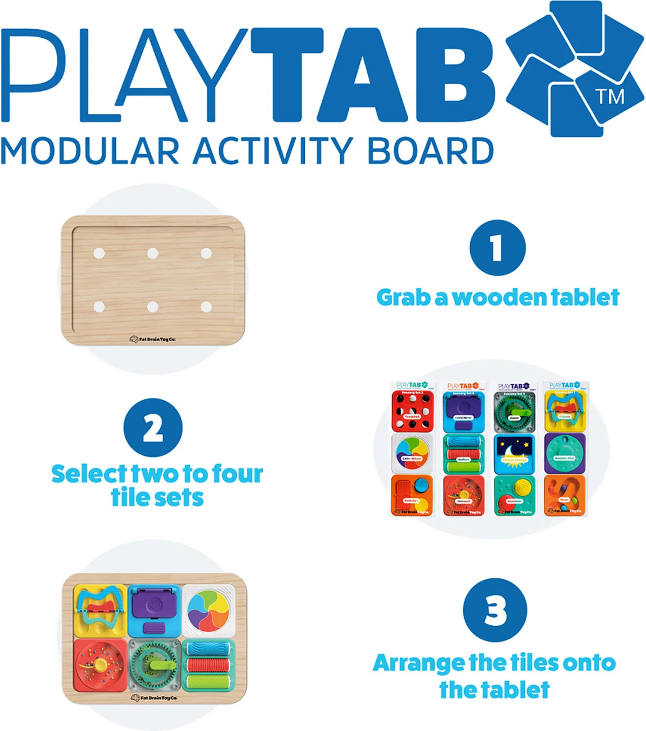 PlayTab - Modular, Sensory, Activity Board - Image 6