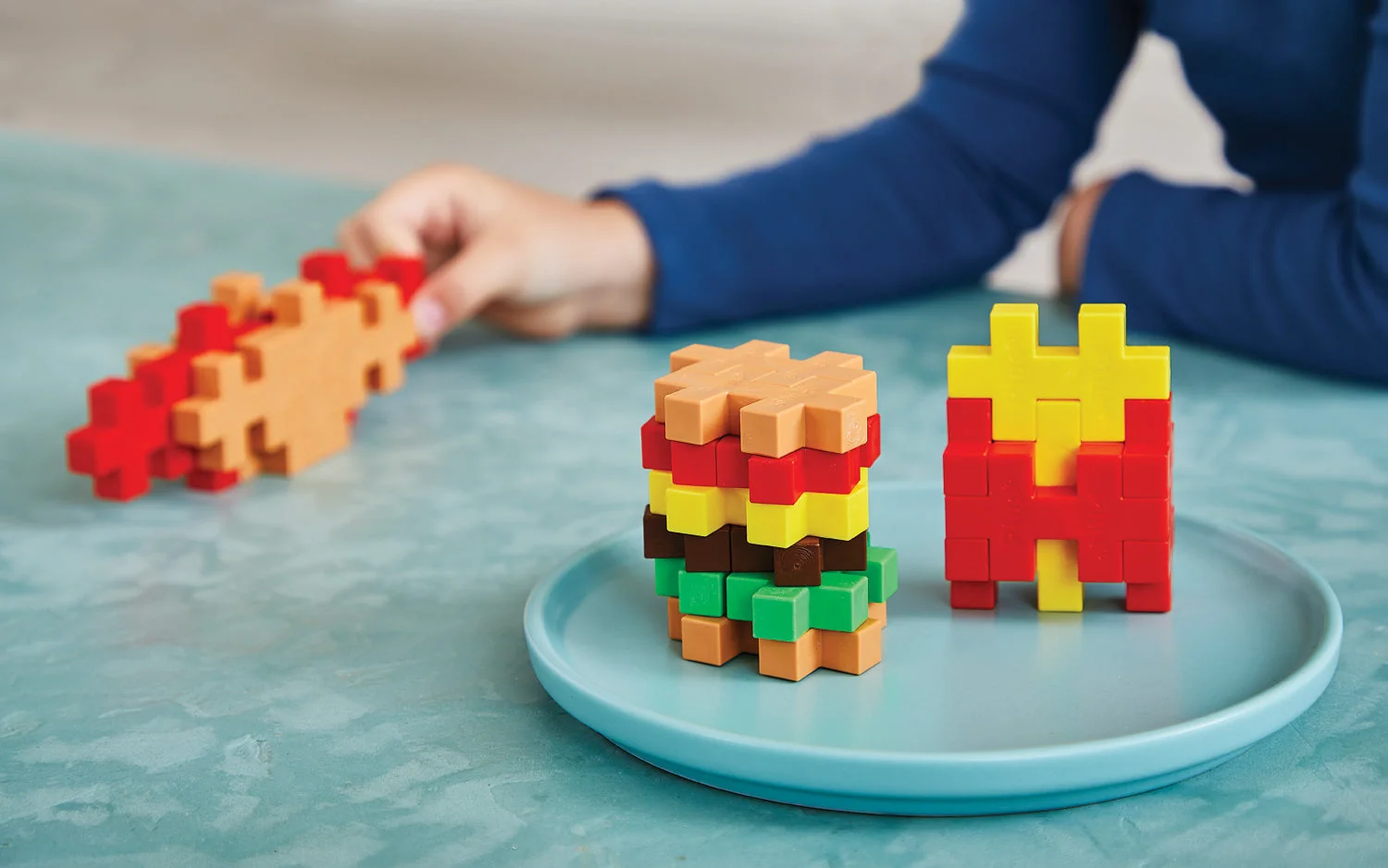 Plus-Plus BIG Food Activity Set - Image 5