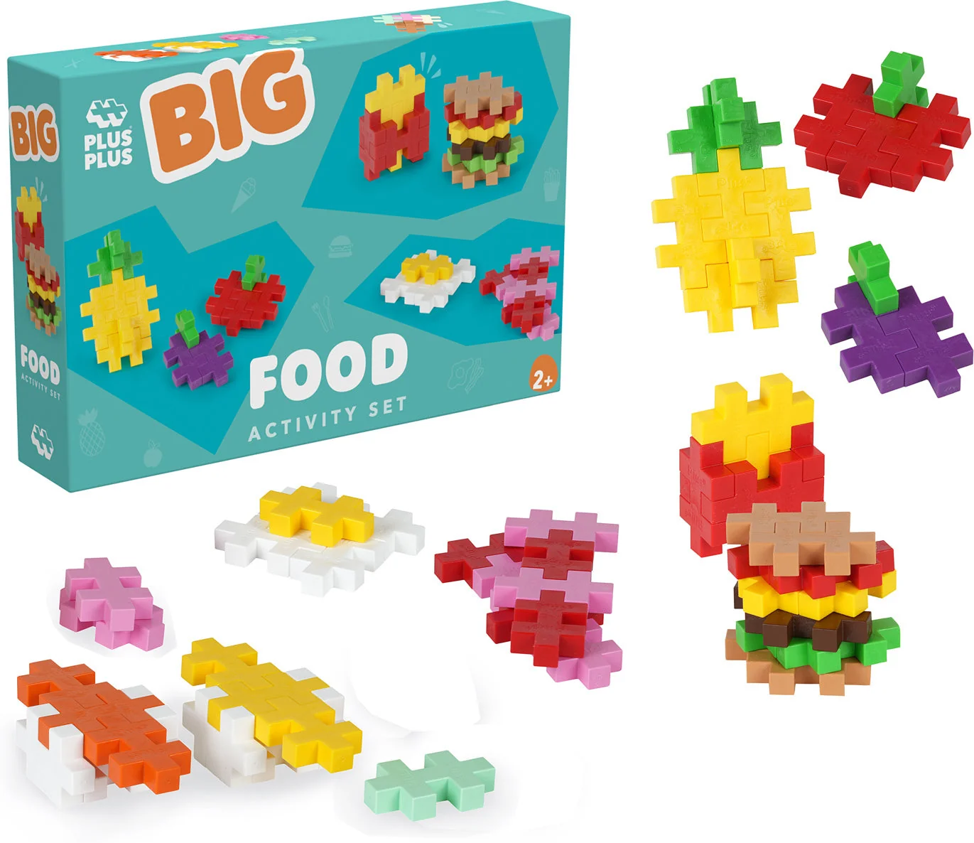 Plus-Plus BIG Food Activity Set - Image 7