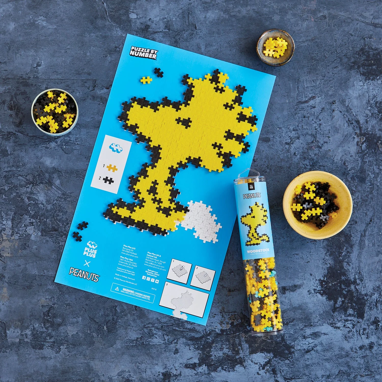 Plus-Plus Peanuts Puzzle By Number Tube - Image 12