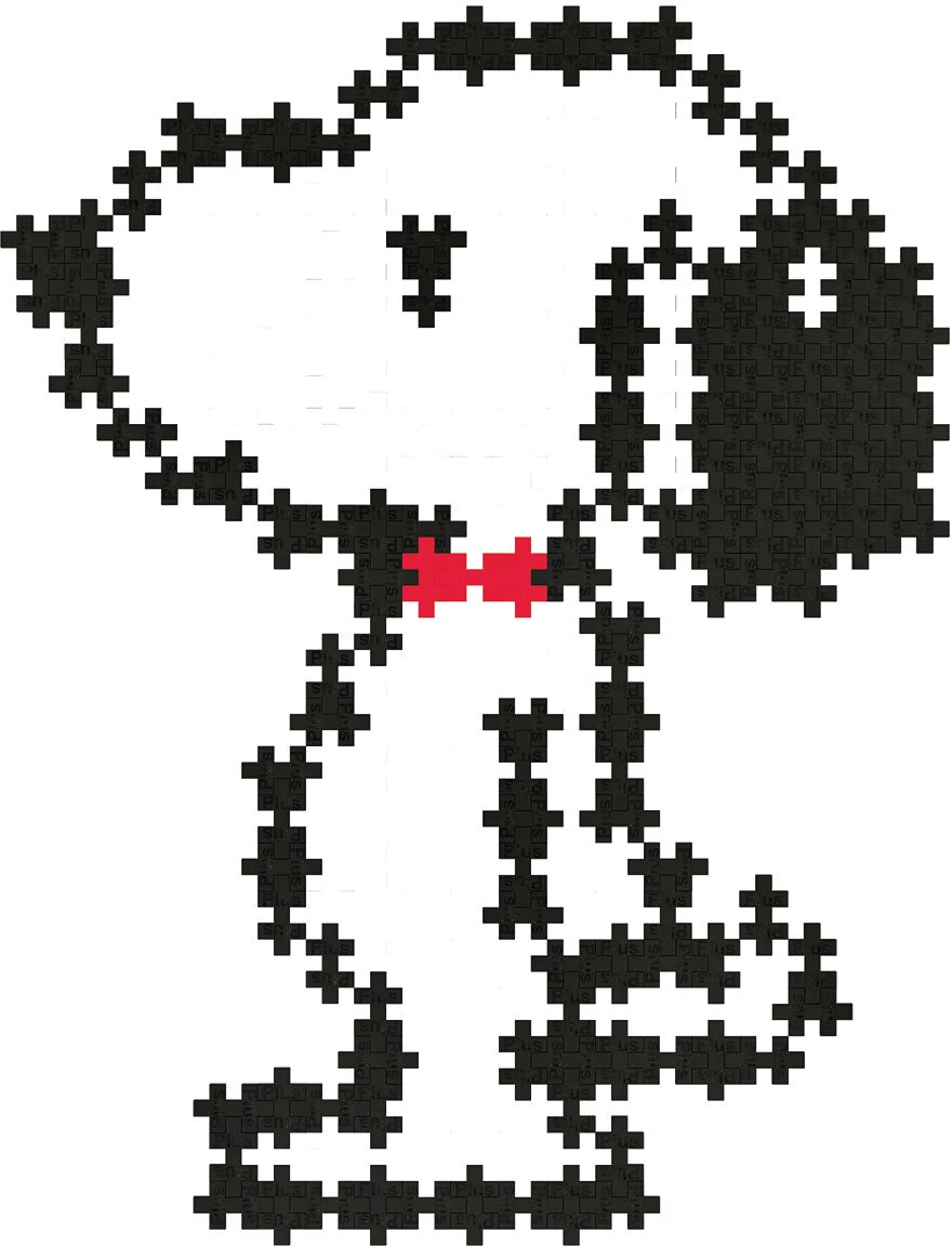 Plus-Plus Peanuts Puzzle By Number Tube - Image 8