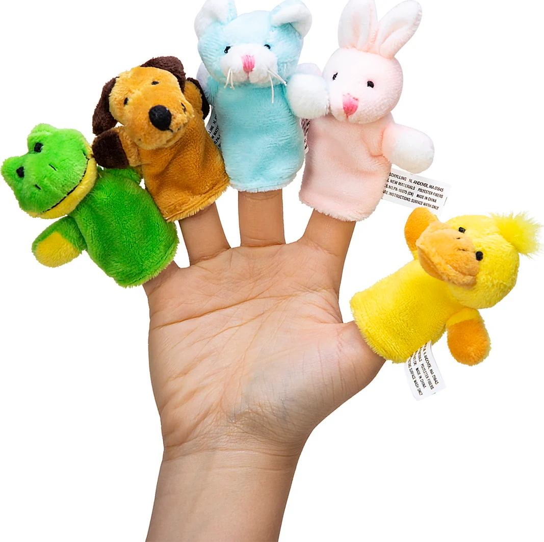 Plush Finger Puppets (Assorted Animals) - Image 10