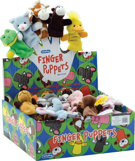 Plush Finger Puppets (Assorted Animals) - Image 14