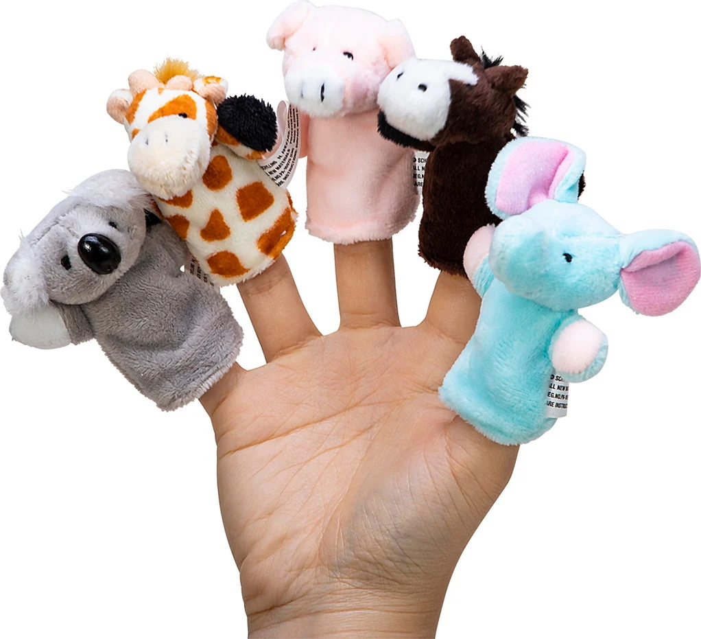 Plush Finger Puppets (Assorted Animals) - Image 9