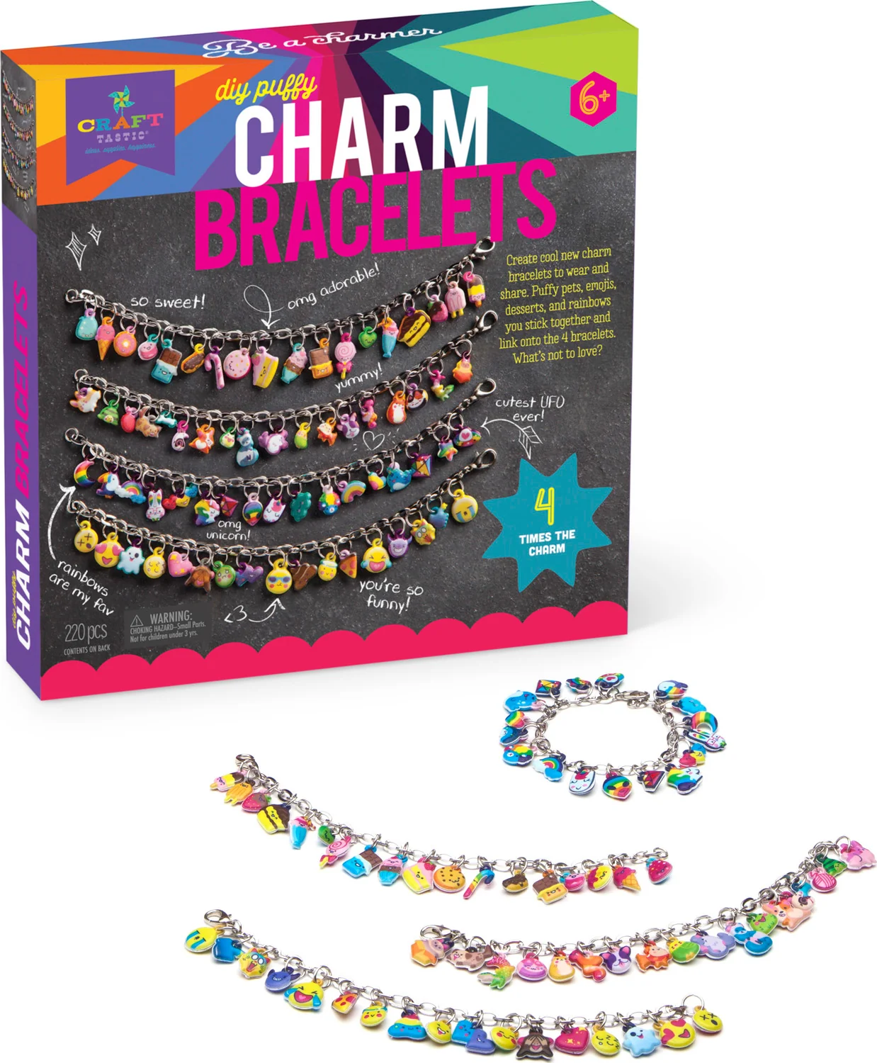 Puffy Charm Bracelets Kit - Image 3