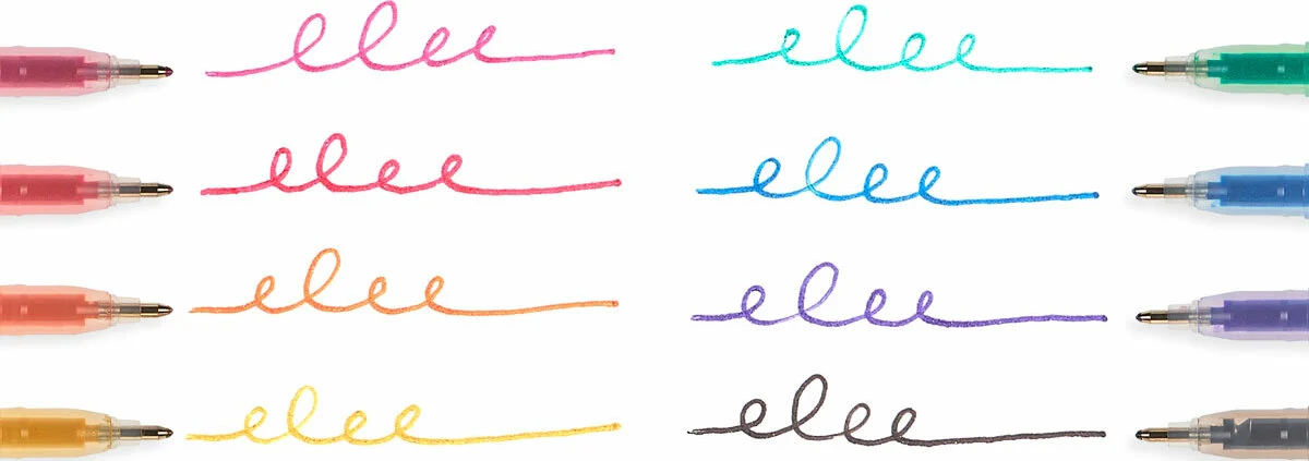 Radiant Writers Glitter Gel Pens - Image 3