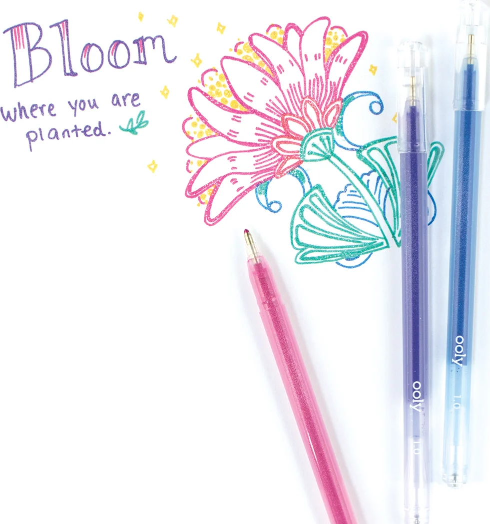 Radiant Writers Glitter Gel Pens - Image 7