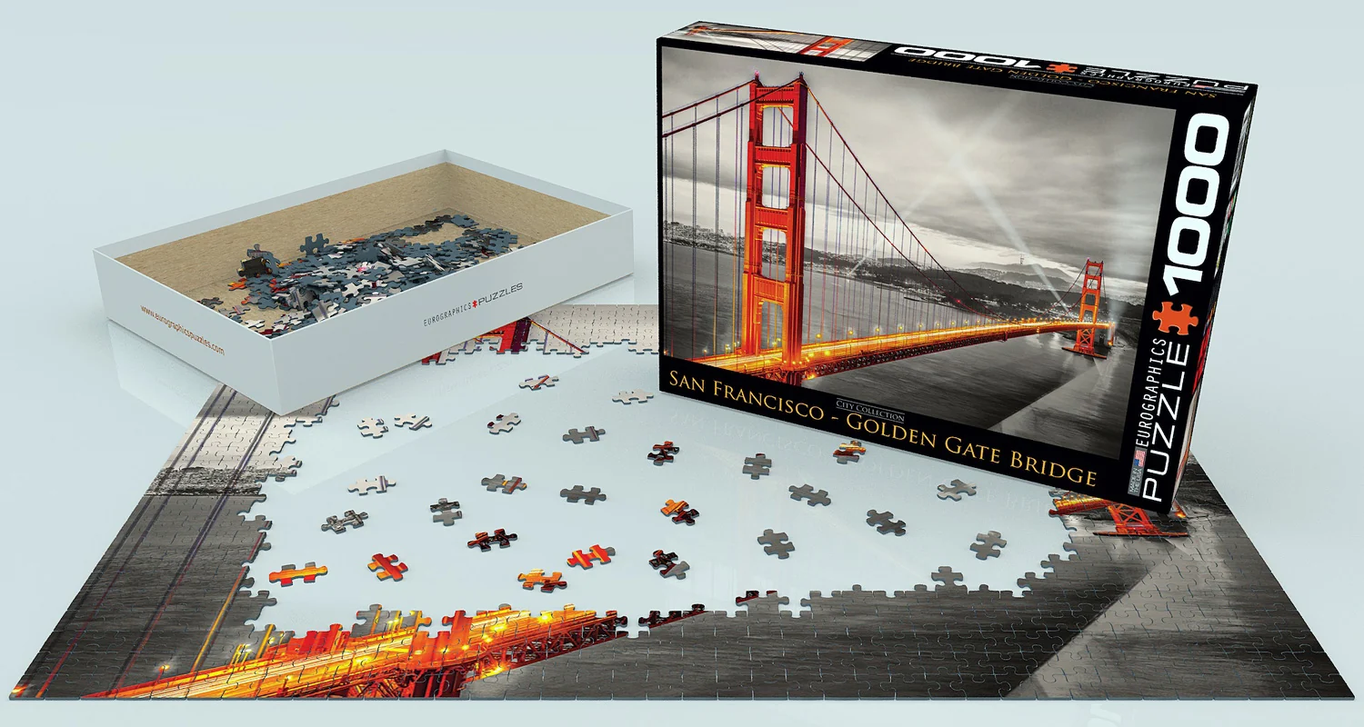 San Francisco Golden Gate Bridge 1000pc - Image 4