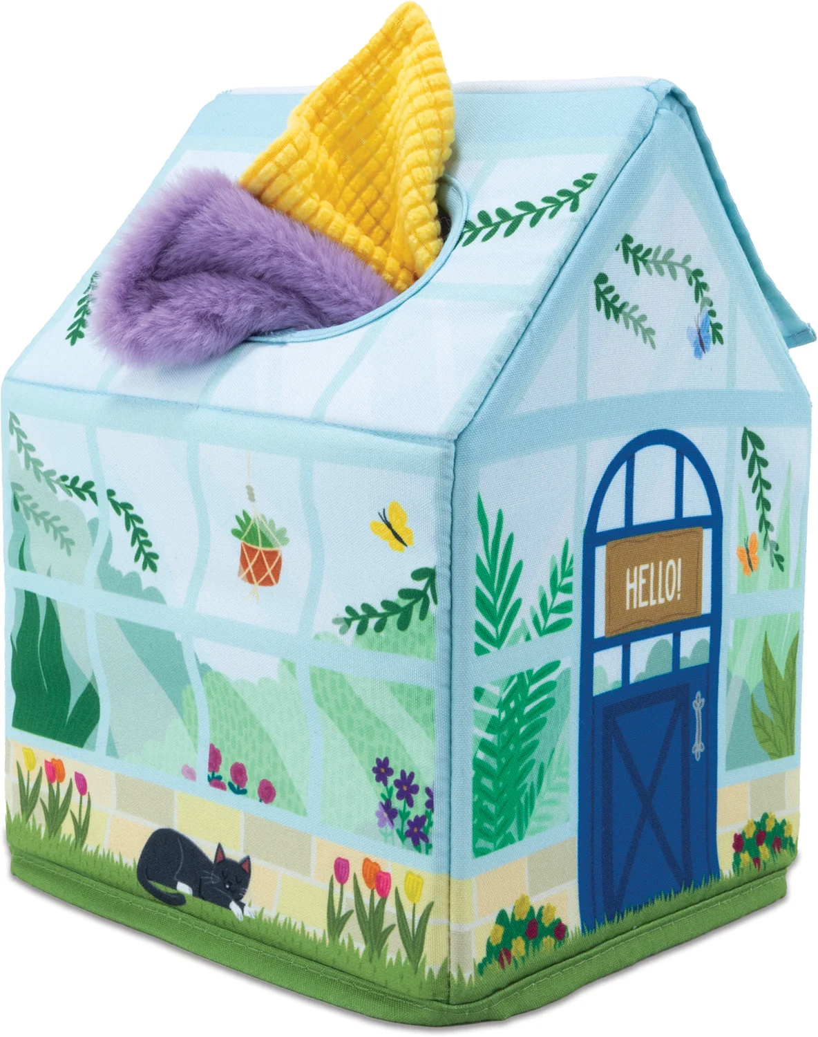 Sensory Sprouts Peek & Pull Tissue Box - Image 4